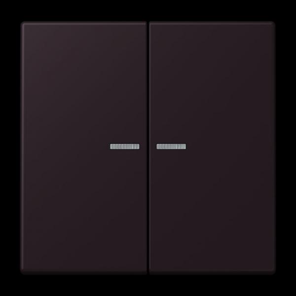 Jung JUNG HOME Taster 2fach, Serie LS, noir d'ivoire BTLC17102248