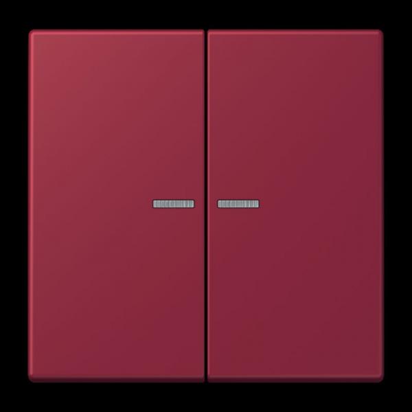 Jung JUNG HOME Taster 2fach, Serie LS, le rubis BTLC17102255