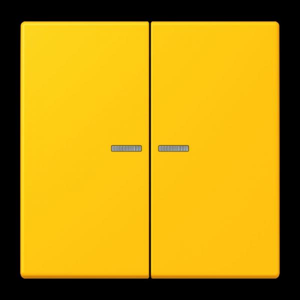 Jung JUNG HOME Taster 2fach, Serie LS, le jaune vif BTLC17102263