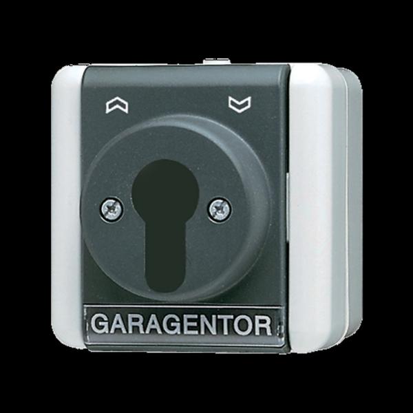 Jung Schlüsselschalter Einsatz, Universal Aus-Wechselschalter, 1-pol., WG 800 806.18WEINS