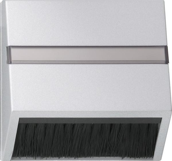 Gira Adapterrahmen Steckhaube System 55 Farbe Alu 068226