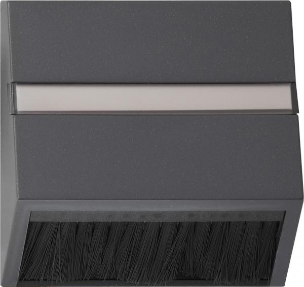 Gira Adapterrahmen Steckhaube System 55 Anthrazit 068228