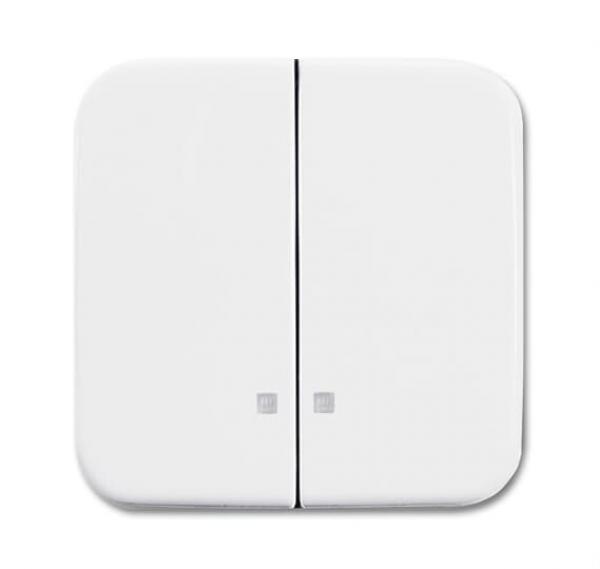 B+J Wippe, alpinwei§, Reflex SI, Abdeckungen fŸr Schalter/Taster 2505 K-214