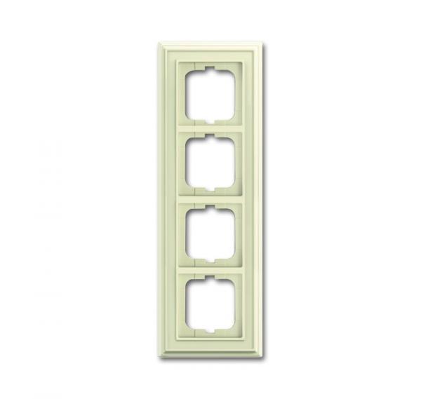 B+J Abdeckrahmen, elfenbeinwei§, Busch-dynasty, Rahmen Busch-dynasty 1724-832