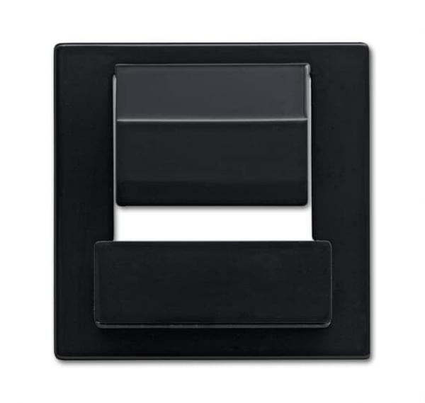 B+J Zentralscheibe fŸr Busch-powerDock, anthrazit, USB-Ladeger_te, USB-Ladeger_te 6477-81