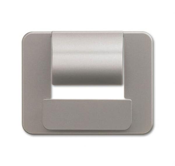 B+J Zentralscheibe fŸr Busch-powerDock, platin, USB-Ladeger_te, USB-Ladeger_te 6477-20