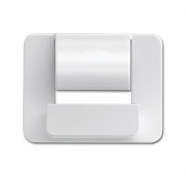 B+J Zentralscheibe fŸr Busch-powerDock, studiowei§ hochglanz, USB-Ladeger_te, USB-Ladeger_te 6477-24G