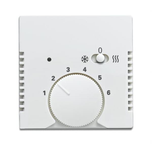 B+J Zentralscheibe, alpinwei§, Busch-balance SI, Bedienelemente fŸr Raumtemperaturregler 1795 HKEA-914