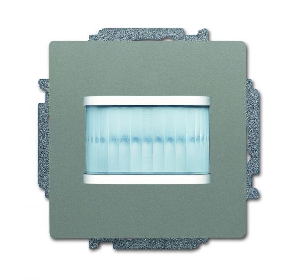 B+J Bewegungsmelder/Schaltaktor 1-fach, Wireless, graumetallic, Busch-free@home, Sensor-/Aktor-Kombinationen, Wireless 6215/1.1-803-WL