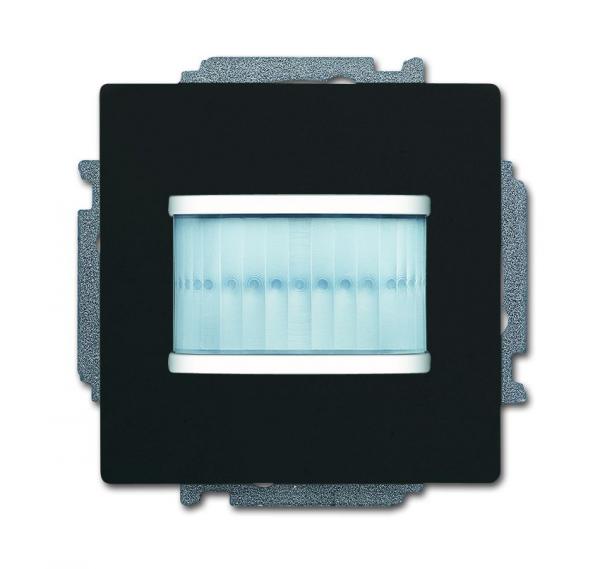 B+J Bewegungsmelder/Schaltaktor 1-fach, Wireless, schwarz matt, Busch-free@home, Sensor-/Aktor-Kombinationen, Wireless 6215/1.1-885-WL