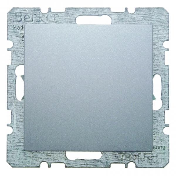 Berker B.7 Blindplatte  alu, matt 10091404