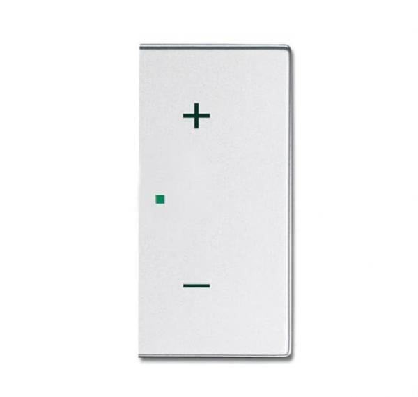 B+J Wippe, alusilber, Busch-free@home, Abdeckungen 6237-22-83