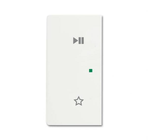 B+J Wippe, studiowei§ matt, Busch-free@home, Abdeckungen 6237-21-884