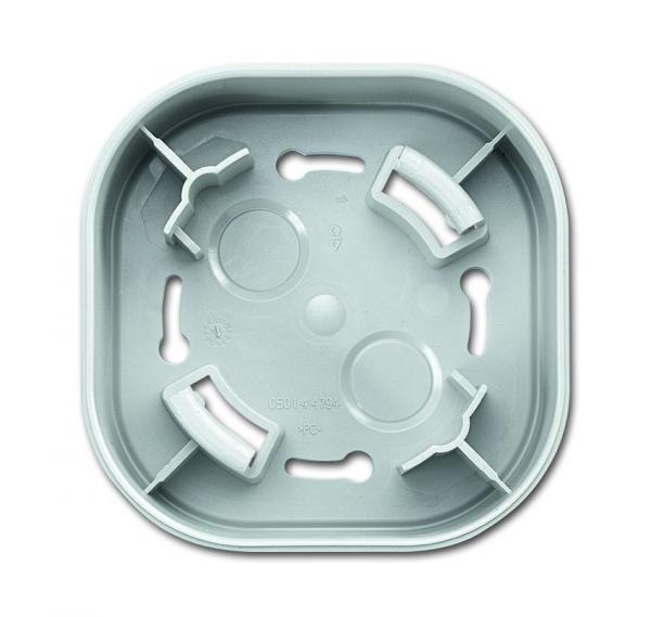 B+J Aufputz-Geh_use, alusilber, Busch-Installationsbus KNX, Pr_senzmelder, Busch-W_chter AP 6131/39-183