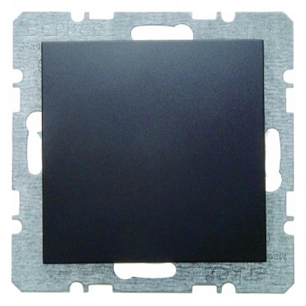 Berker B.3/B.7 Blindplatte  anthrazit, matt 10091606