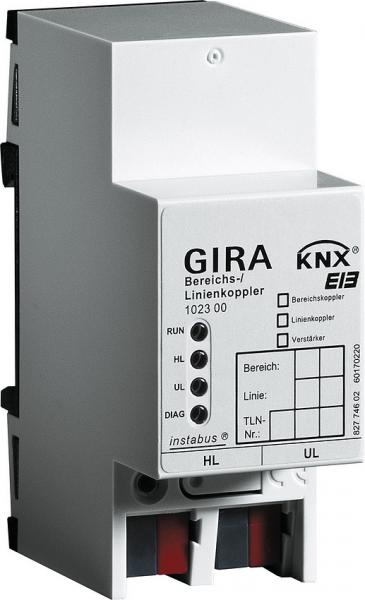 Gira BereichsLinienKoppl. KNX EIB REG 102300