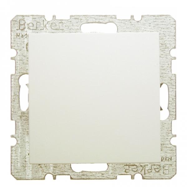 Berker S.1 Blindplatte  wei§, gl_nzend 10098982