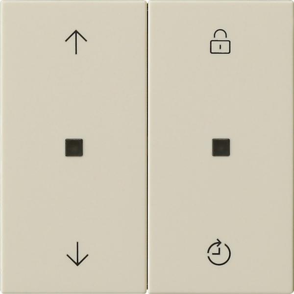 Gira S3000 Bedienaufs. Memory System 55 Cremewei§ 536301