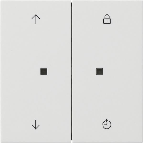 Gira S3000 Bedienaufs. Memory Fl_chenschalter Reinwei§ 5363112