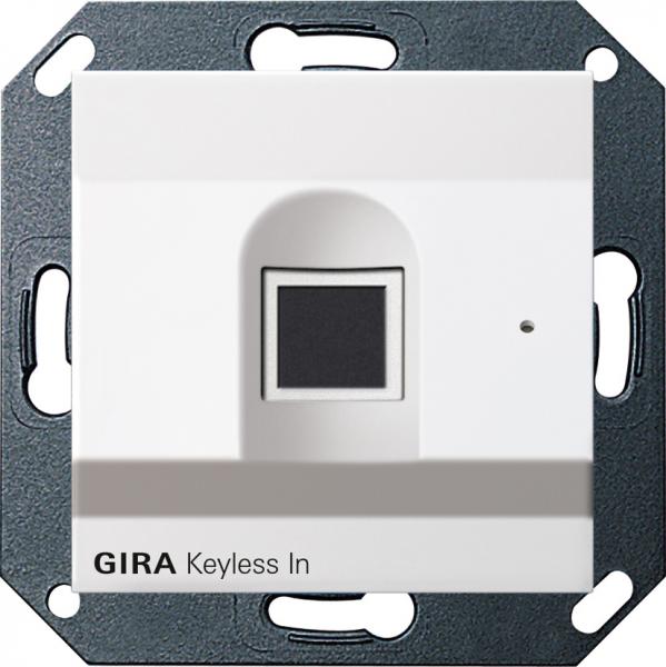 Gira Gira Keyless In Fingerprint-Leseeinheit System 55 Reinwei§ m 261727