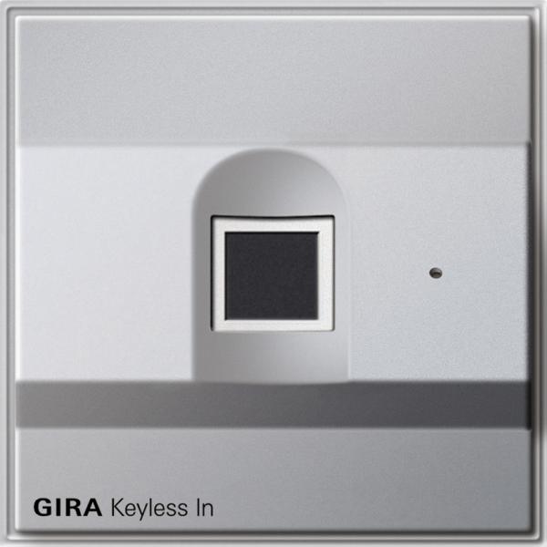 Gira Gira Keyless In Fingerprint-Leseeinheit Gira TX_44 F Alu 261765
