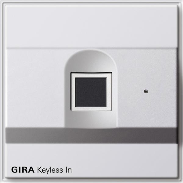 Gira Gira Keyless In Fingerprint-Leseeinheit Gira TX_44 Reinwei§ 261766