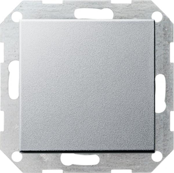 Gira Tastschalter AusWe gerade System 55 F Alu 012126