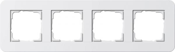Gira Abdeckrahmen 4f Gira E3 Reinwei§/Reinwei§ 0214410