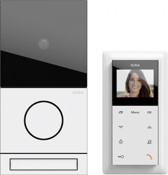 Gira EFH-Paket Video System 106 Verkehrswei§(lack.) 2416902