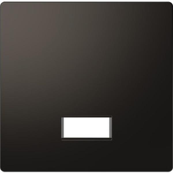 Merten Wippe mit rechteckigem Symbolfenster, Anthrazit, System Design MEG3350-6034