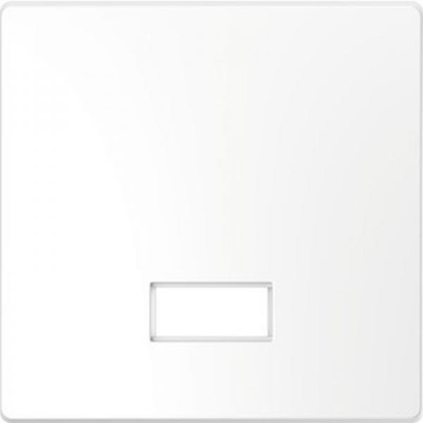 Merten Wippe mit rechteckigem Symbolfenster, Lotoswei§, System Design MEG3350-6035