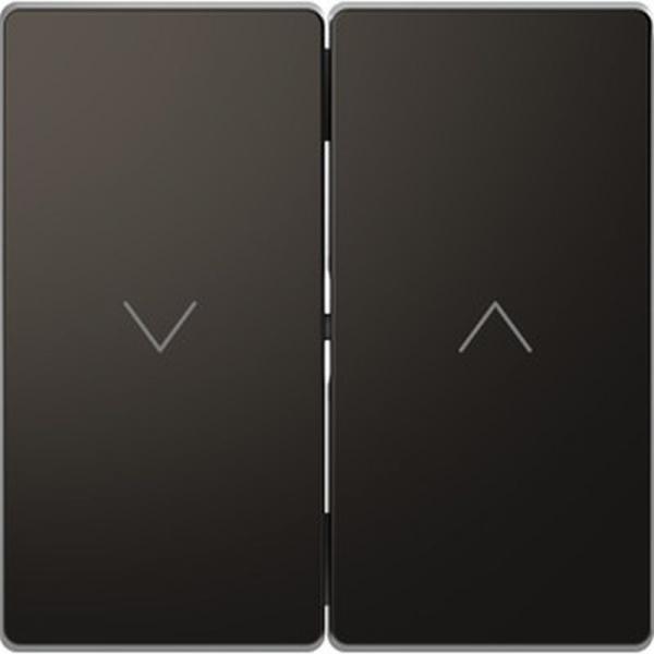 Merten Wippe fŸr Rollladenschalter und -taster, Anthrazit, System Design MEG3855-6034