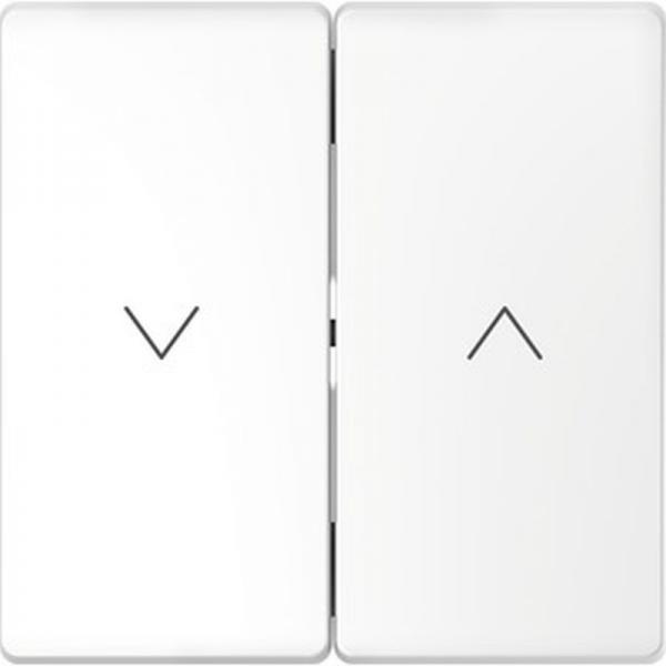 Merten Wippe fŸr Rollladenschalter und -taster, Lotoswei§, System Design MEG3855-6035