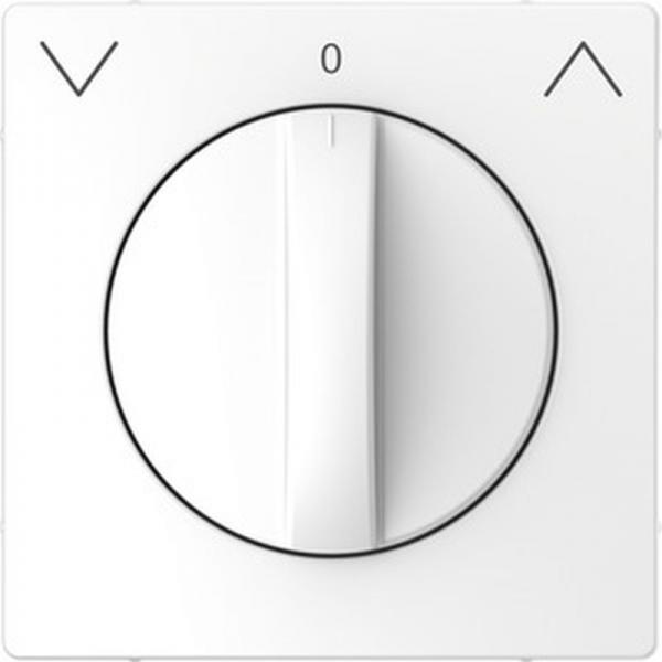 Merten Abdeckung Rollladen-Tast-Rastschalter-Einsatz, Lotoswei§, System Design MEG3875-6035