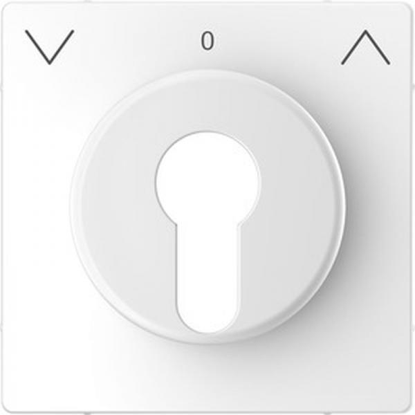 Merten Abdeckung Rollladen-Tast-Rastschalter-Eins_tze, Lotoswei§, System Design MEG3883-6035