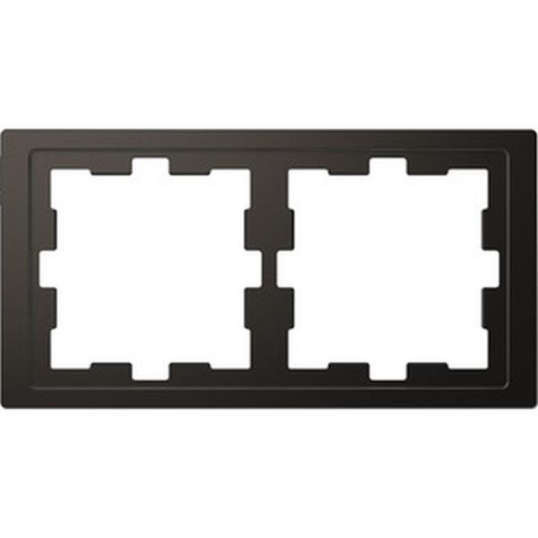 Merten D-Life Rahmen, 2fach, Anthrazit MEG4020-6534