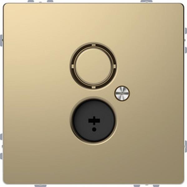 Merten Lautsprecher-Steckdosen-Einsatz, Champagnermetallic, System Design MEG4345-6051