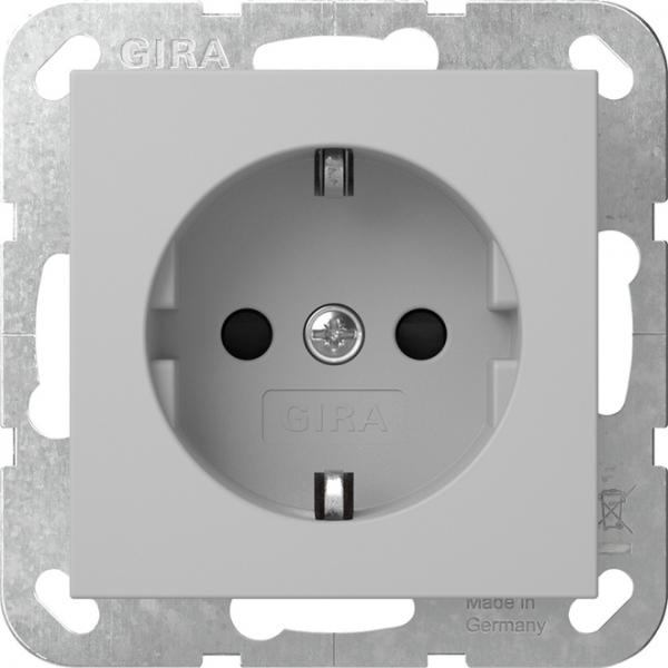 Gira SCHUKO STK SH System 55 Grau m 4453015