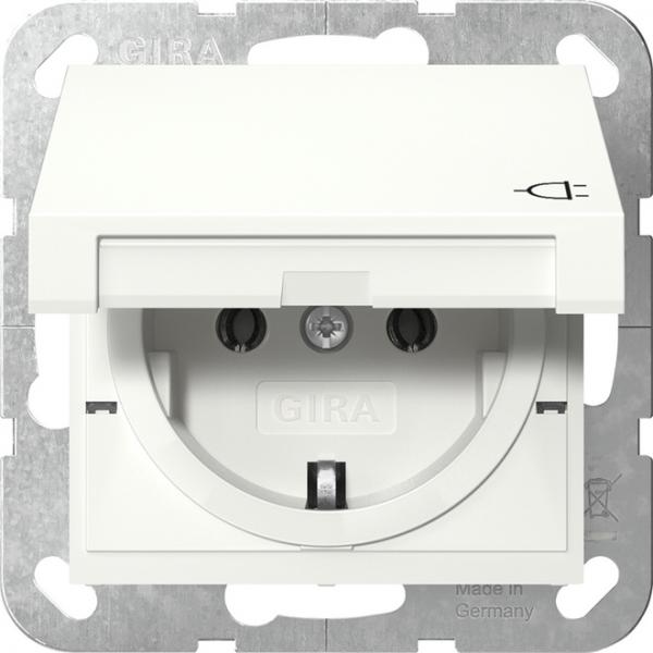 Gira SCHUKO KD System 55 Reinweiß 445403