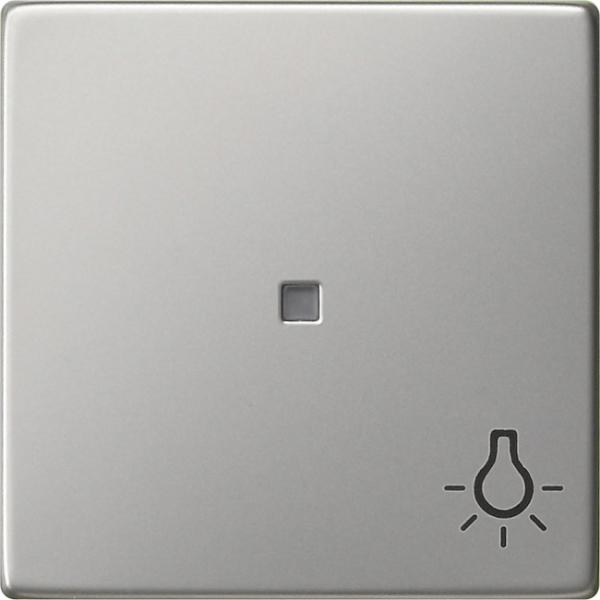 Gira System 55 Kontrollwippe mit Symbol Licht Edelstahl 0285600