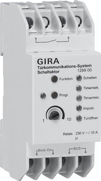 Gira Schaltaktor REG TŸrkommunikation 128900