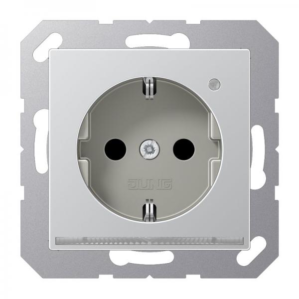 Jung SCHUKO-Steckdose mit LED-Licht A1520-OALLNW