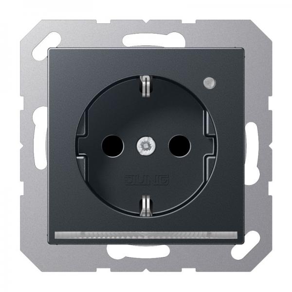 Jung SCHUKO-Steckdose mit LED-Licht A1520-OANMLNW