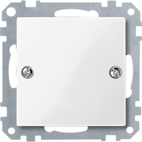 Merten Blindabdeckung für Sonderanfertigung Kommunikation/EDV, polarweiß glänzend System M 461819