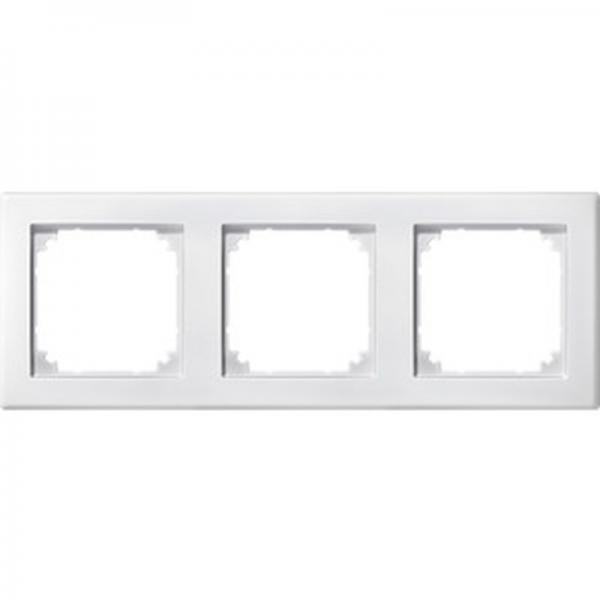 Merten M-SMART-Rahmen, 3fach, polarweiß 462319