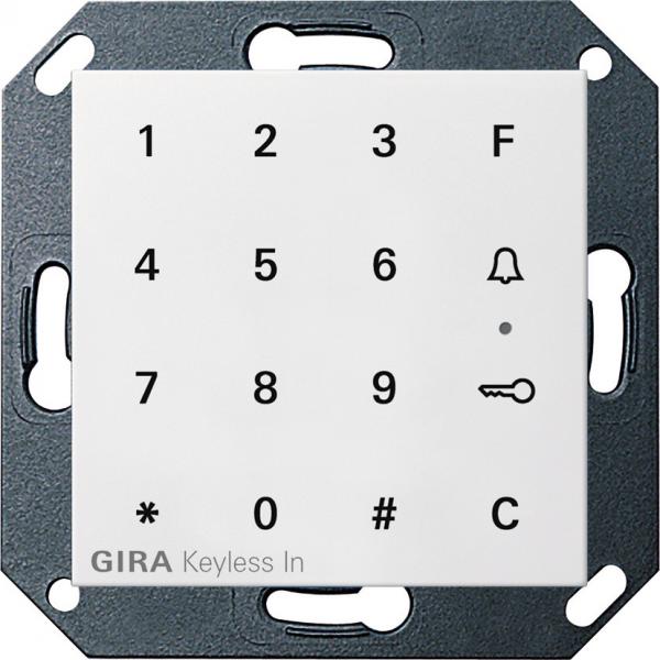 Gira Gira Keyless In Codetastatur System 55 Reinwei§ matt 260527