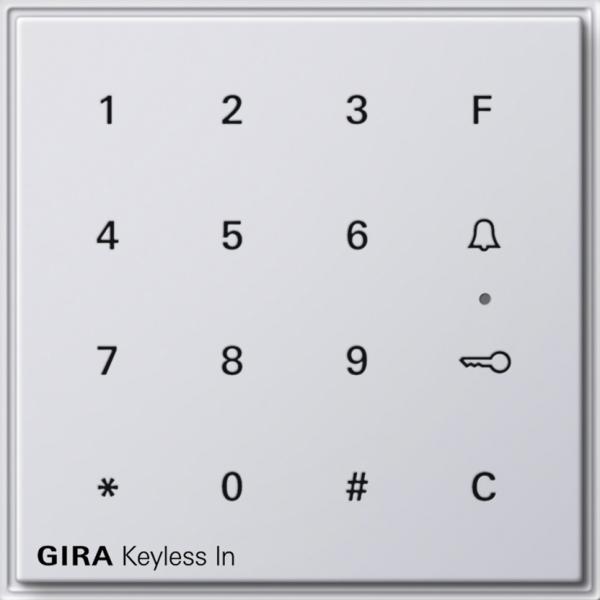 Gira Gira Keyless In Codetastatur Gira TX_44 (WG UP) Reinwei§ 260566