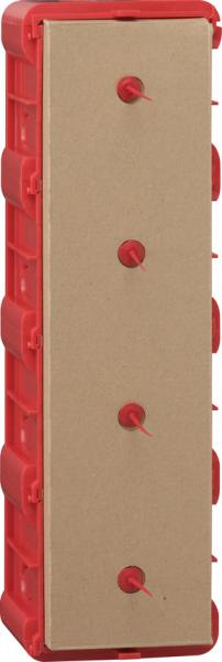 Gira E2 Einbaudose 4fach Unterputz 289400