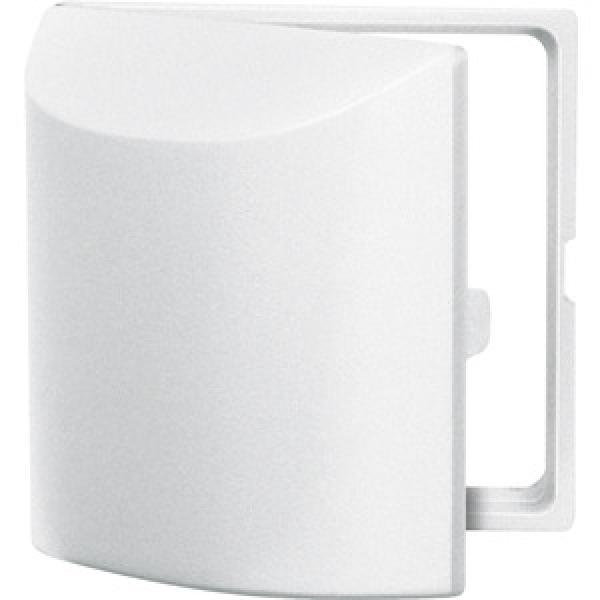 Merten Zwischenring mit Klappdeckel für Kombieinsätze nach DIN 49075, polarweiß, System M 518219