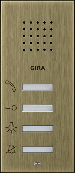 Gira Wohnungsstation AP System 55 Bronze 1250603